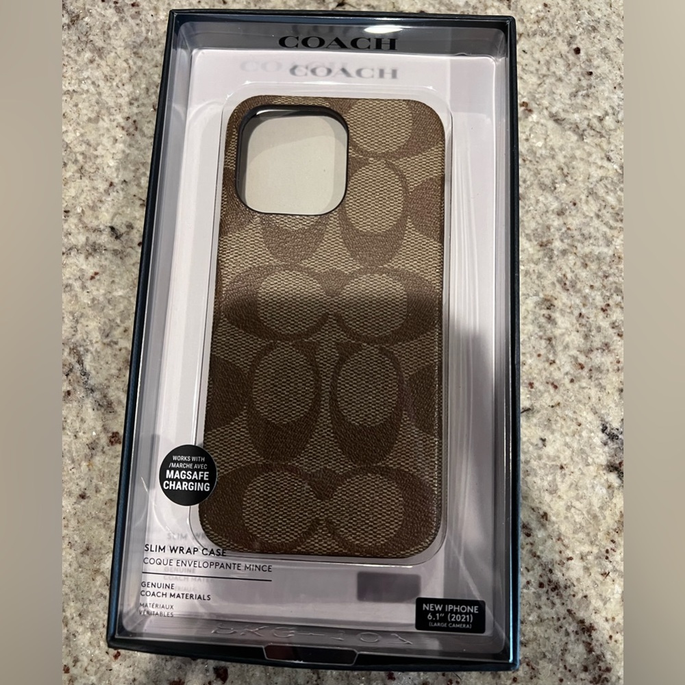 Apple iPhone coach case